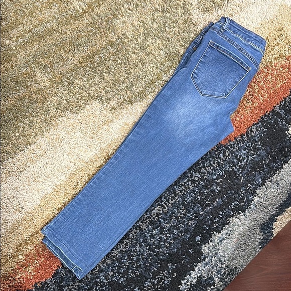 Tahari Kelly Classic Skinny Denim Jeans Women's Size 6 Ankle Great Condition EUC - Picture 4 of 13